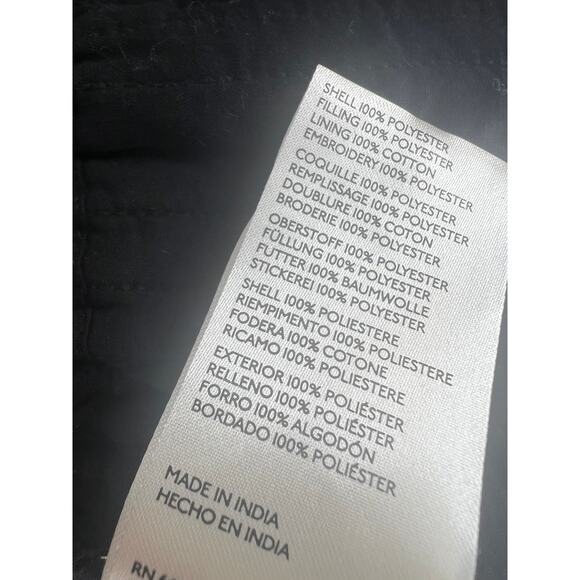 Anthropologie Quilted Puff Sleeve Jacket in Black - Picture 11 of 11